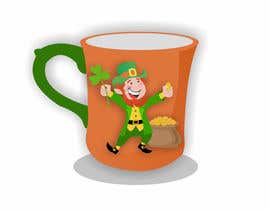 #8 for Leprechaun Character Mug Design by istykristanto