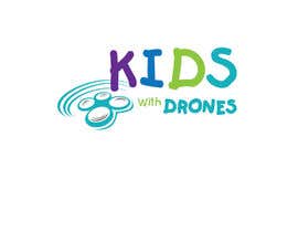 #42 para Kids With Drones Logo Design por flyhy