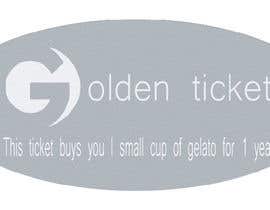 #8 dla A ticket resembling the Willy Wonka Golden Ticket przez asadulislam4071
