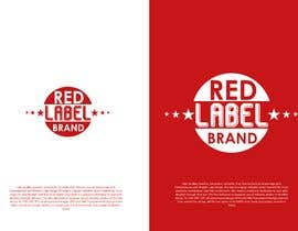 #522 untuk Red Label Brand Clothing Logo oleh emely1810