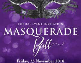 #22 for Formal masquerade event invite by hernanriveravzla