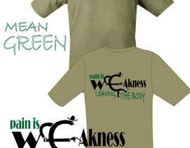 #24 pentru Mean Green Logo and catchphrase for team shirts de către aafsana288