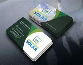 #103 para Business Card for Solar Company de omarfaruk72571