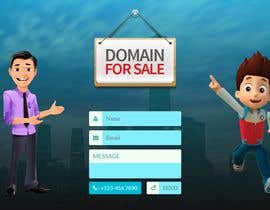 #35 für Build a creative, single page &quot;Domain for sale&quot; HTML Template von mihrana94