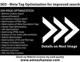 #5 untuk SEO - Meta Tag Optimization for improved search oleh amnu14