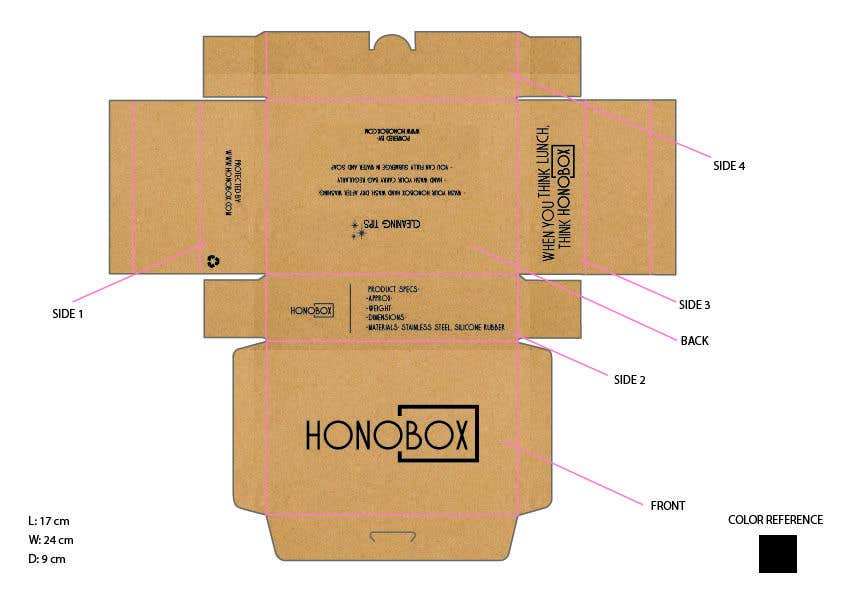 Package details id. Apple Box Design. Show Box Design. Crepe Box Design Layout.