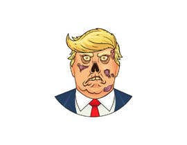 #3 for Caricature style vector of President Trump looking like a zombie av sudhalottos