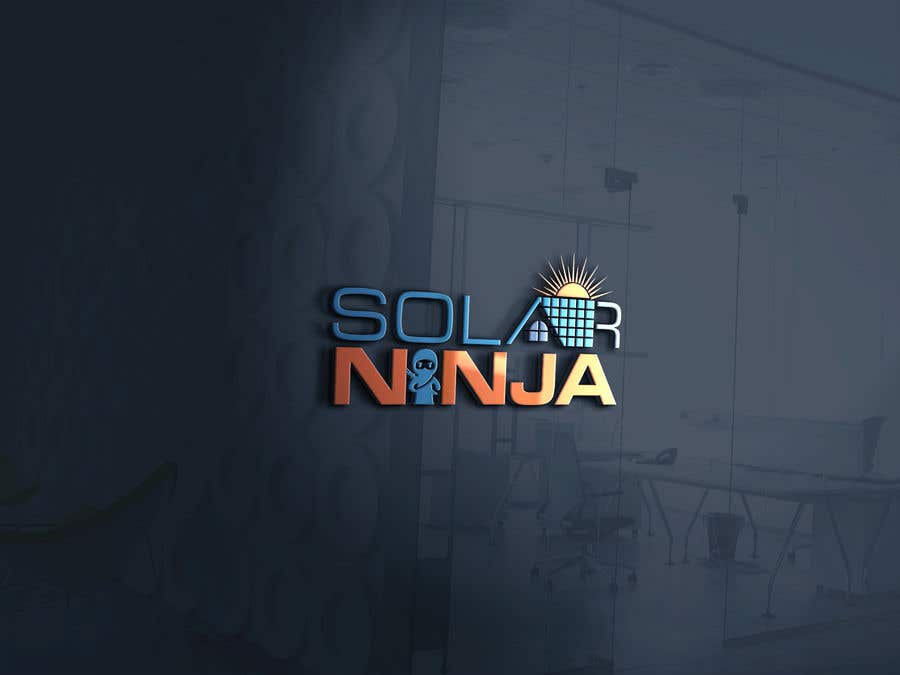 Wasilisho la Shindano #148 la                                                 Solar Energy Logo: Solar Ninja (Contest version)
                                            