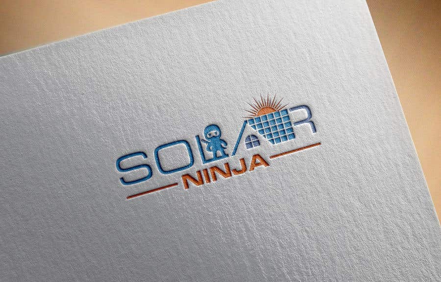 Wettbewerbs Eintrag #151 für                                                 Solar Energy Logo: Solar Ninja (Contest version)
                                            