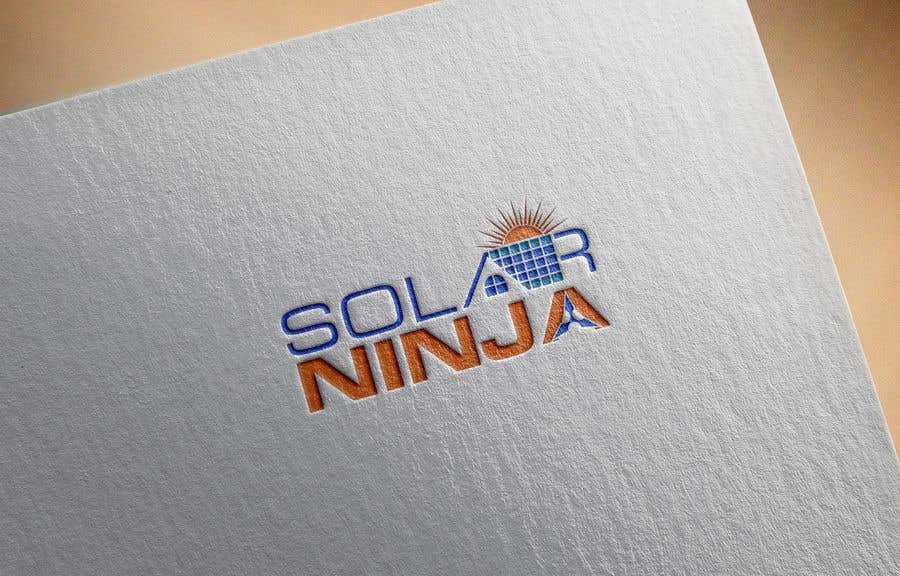 Wasilisho la Shindano #154 la                                                 Solar Energy Logo: Solar Ninja (Contest version)
                                            