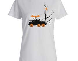 #21 for Design a Halloween t-shirt (for tankers) by adittyaadi