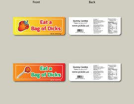 rubellhossain26님에 의한 Design a paper label for a gummy candy을(를) 위한 #3