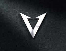 #333 για Simple V letter logo monogram/penrose triangle από Logozonek