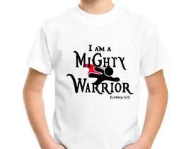 #64 para I am a Mighty Warrior - BOYS Tshirt de vw1868642vw