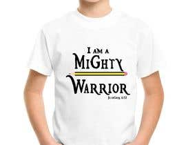 #66 I am a Mighty Warrior - BOYS Tshirt részére vw1868642vw által