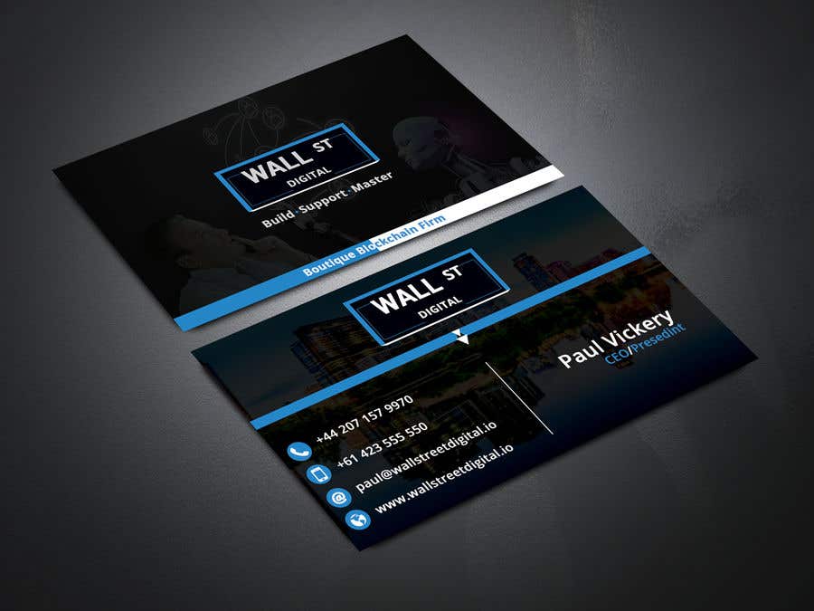 Contest Entry #145 for                                                 Business Card Design
                                            