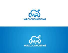 #3 ， Logo for cloud hosting website 来自 Nishat1994