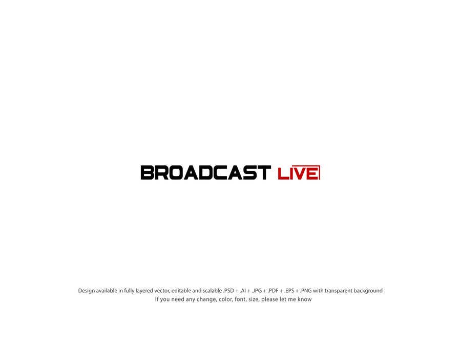 Contest Entry #249 for                                                 Logo for Live Streaming Business - "Broadcast Live"
                                            