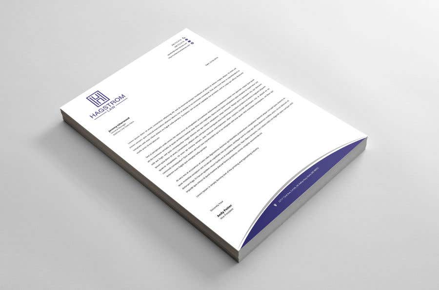 Konkurrenceindlæg #22 for                                                 Company letterhead Design
                                            