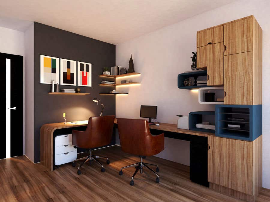 Wasilisho la Shindano #50 la                                                 3D Interior design for an office
                                            