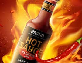 #30 dla Bottle Label for a Pineapple Mango &amp; Carolina Reaper Hot Sauce przez yana24kr