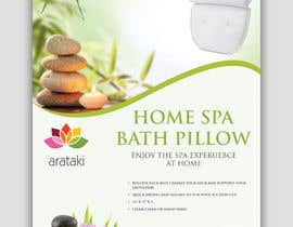 #88 pentru Spa bath pillow design de către saifulisaif22