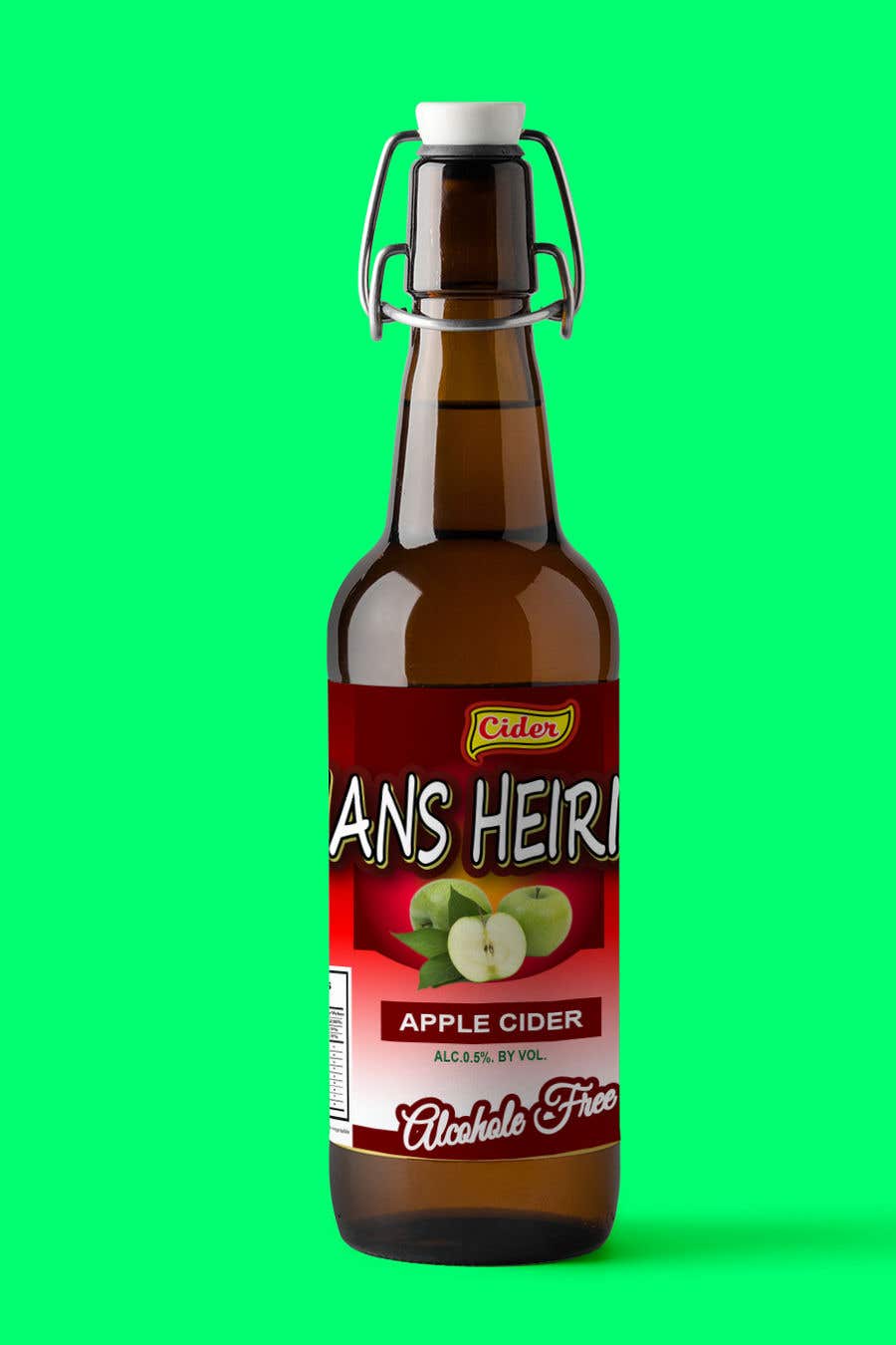 Participación en el concurso Nro.21 para                                                 Create a label for a new apple cider beverage
                                            