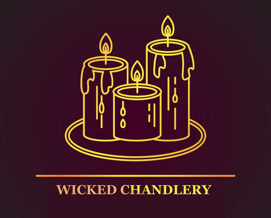 Kilpailutyö #14 kilpailussa                                                 I would like a logo designed for a candle company called Wicked Chandlery.   -- 10/19/2018 15:12:07
                                            