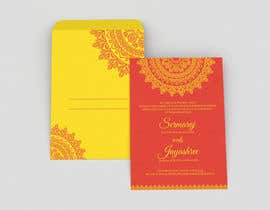 #6 dla Hindu Wedding Invitation Card Design przez dissha