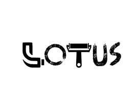 #47 för Spell out the word LOTUS into a logo design using objects like spray paint bottles, brushes, and other street art materials av Beena111