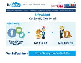 #9 para &quot;Refer A Friend and Get $10, Give 10% Off&quot; por Nayemhasan09