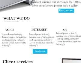 #6 for Convert a homepage design to a html by sabrinabristy