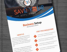 #23 para Flyer to advertise my company Save Your Appliance,LLC. Must have my logo, phone number and web address as well as my diagnostic fee of 59.00 de Lucky009656