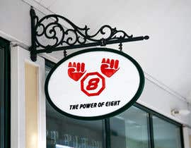 #62 untuk Logo for &quot;the power of eight&quot; oleh HASAN01683958413