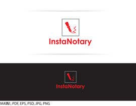 #129 untuk Design a Logo for notary app oleh tolomeiucarles
