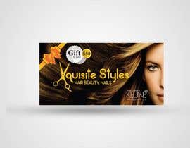 #62 for Gift Card Design in DL Size for a Salon by mokterctg10