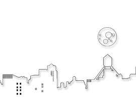 #69 para Skyline line sketch (New York) por GrissomGraphics