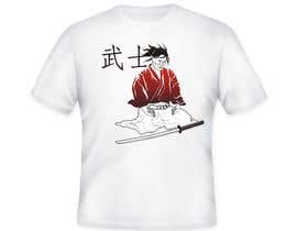 Nambari 37 ya Samurai T-shirt Design for Cripplejitsu na doarnora