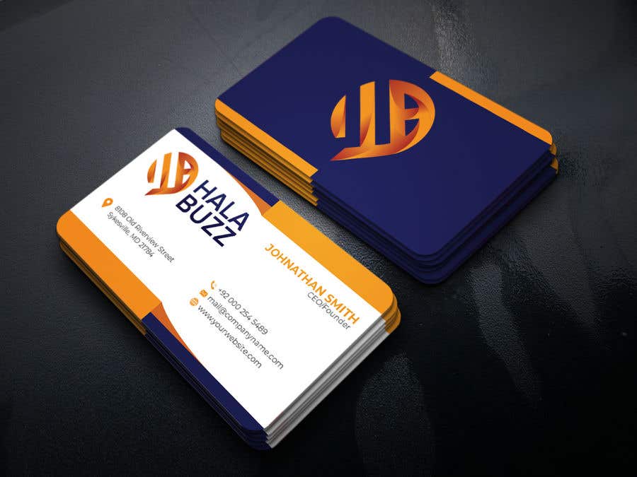 Penyertaan Peraduan #371 untuk                                                 Business Card for HalaBuzz
                                            