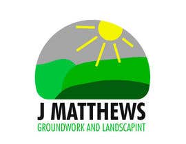 #3 para Need a logo for my company “J Matthews groundwork and landscaping” por glebpint