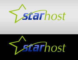 Nro 124 kilpailuun Logo Design for Star Host käyttäjältä Midoelgen