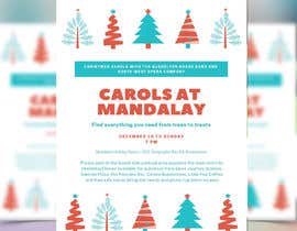 #57 för Design 2x Flyers for Christmas Carols at Mandalay -- 2 av creative44