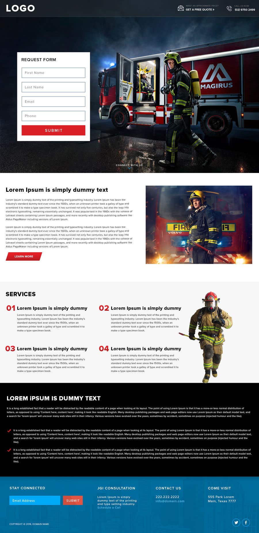 Contest Entry #2 for                                                 landing pages
                                            