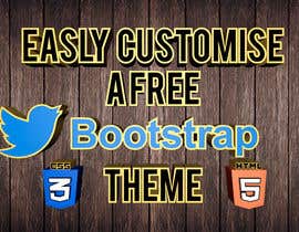#26 untuk Design an Advertisement for Easily Customise a FREE Bootstrap Template oleh hatimmak