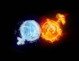#10 for Design a Logo with realistic looking fire and water by pamaria58