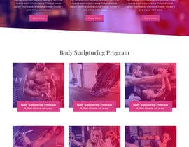 Nambari 10 ya Design single page website for fitness center na mdalaminsk