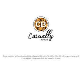 #14 untuk Logo design for Casually Bougie oleh luisarmandojeda
