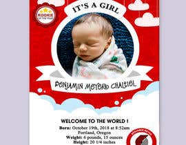 #23 per Create Baby Announcement Artwork da DhanvirArt