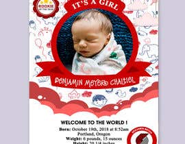 #24 per Create Baby Announcement Artwork da DhanvirArt