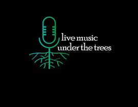 #15 สำหรับ I need a logo to depict Live Music Under the Trees. We have a monthly music day in the Courtyard under the Trees. It should be a fun logo that stands out with nice corporat look โดย mondalgraphic